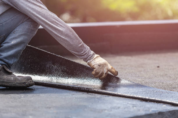 Professional Waterproofing technician working in Glen Mills, PA